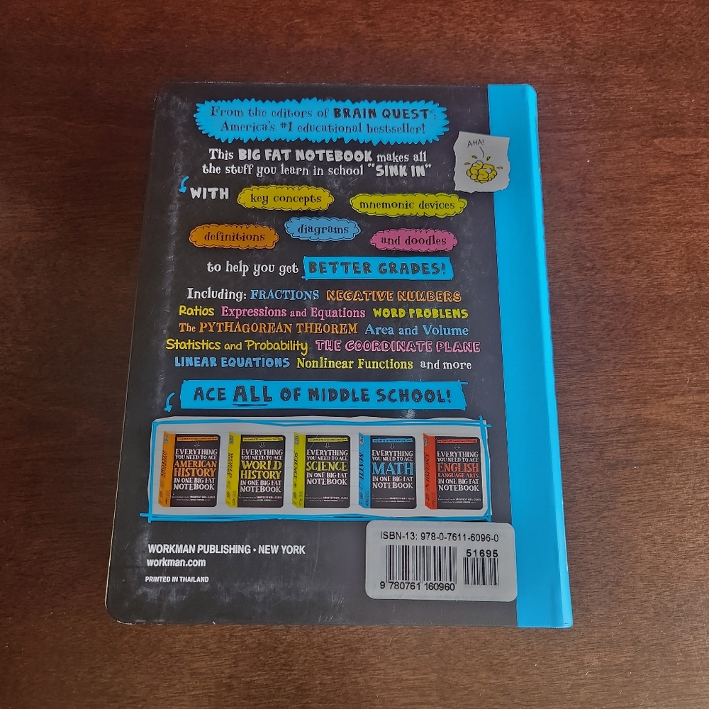Everything You Need To Ace Math In One Big Fat Notebook - Picture 2 of 7